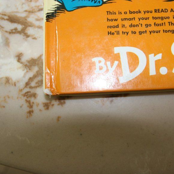 FIRST EDITION "Fox in Socks" by Dr. Seuss (1965) + FREE Cat in the Hat - Picture 6 of 8